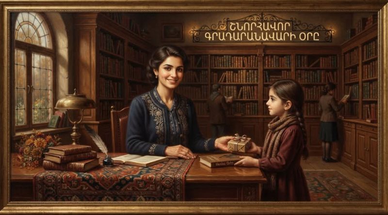 Շնորհավոր տոնդ, գրադարանավար